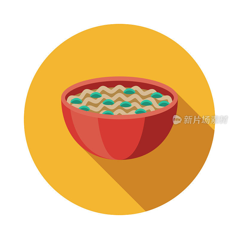 Soba Noodles Japanese Food Icon